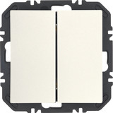 Berker 24121939 Friends of Hue Tasten mit Wippe 2fach. S.1. polarweiß matt