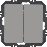 Berker 24126034 Friends of Hue Tasten mit Wippe 2fach. Q.x. alu samt