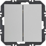 Berker 24128109 Wandsendermodul Enocean mit Wippe 2fach. S.1. polarweiß matt
