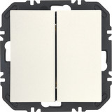 Berker 24128939 Friends of Hue Tasten mit Wippe 2fach. S.1. polarweiß glänzend