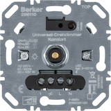Berker 296110 Universal-Drehdimmer Komfort (R. L. C. LED). Softrastung. Lichtsteuerung
