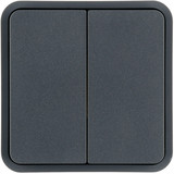 Berker 30553545 Wippe 2fach für W.1 Taster-BA.grau