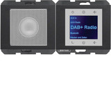 Berker 30807006 Radio Touch mit Lautsprecher DAB+. Bluetooth K.x anthrazit matt
