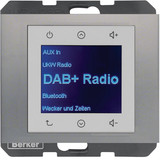 Berker 30847004 Radio Touch UP DAB+. Bluetooth K.x edelstahl