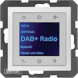 Berker 30849909 Radio Touch UP DAB+. Bluetooth S.1/B.x polarweiss matt