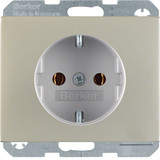 Berker 41157004 Steckdose Schuko K.5 Edelstahl Rostfrei