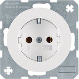 Berker 41432089 Steckdose Schuko R.1/R.3 polarweiß. glänzend