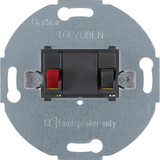 Berker 457205 Lautsprecher-Anschlussdose Modul-Einsätze anthrazit. matt