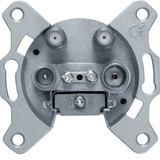 Berker 459410 Antennen-Steckdose 4Loch 2SAT.TV.FM. Einzeldose