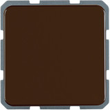 Berker 471501 Steckdose Schuko mit Klappdeckel wg Up IP44 braun. glänzend