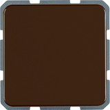Berker 471601 Steckdose Schuko m. Klappdeckel u. erh. Berührungsschutz wg Up IP44 braun.gl.
