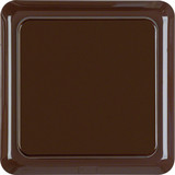 Berker 471801 Steckdose Schuko mit Klappdeckel und Rahmen wg Up IP44 braun. glänzend