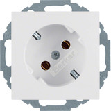 Berker 47278989 Steckdose Schuko 45° S.1/B.3/B.7 polarweiß. glänzend