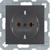 Berker 47431606 Steckdose Schuko S.1/B.3/B.7 anthrazit. matt