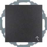 Berker 47441606 Steckdose Schuko mit Klappdeckel u. erh.BS S.1/B.3/B.7 anthrazit. matt