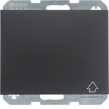 Berker 47517106 Steckdose Schuko m. Klappdeckel u. erhöhtem Berührungsschutz K.1 anthrazit. matt