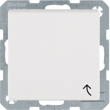 Berker 47521909 Steckdose Schuko mit Klappdeckel S.1 IP44 polarweiß matt