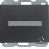 Berker 47527206 Steckdose Schuko mit Klappdeckel. BSF u. erh.BS K.1 anthrazit. matt