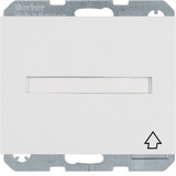 Berker 47527209 Steckdose Schuko mit Klappdeckel. BSF u. erh.BS K.1 polarweiß glänzend