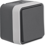Berker 50453525 Berker Aufputz Taster. Schließer W.1 grau LT
