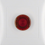 Berker 51019909 Stiegenhaustaster E10 komplett S.1/B.3/B.7 polarweiß. matt