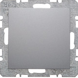 Berker 6710091404 Blindverschluss mit Zentralstück B.7 alu. matt