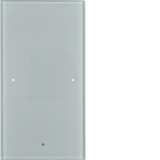 Berker 75141034 Glas-Sensor 1fach Komfort TS Sensor. alu