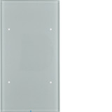 Berker 75142034 Glas-Sensor 2fach Komfort TS Sensor. alu