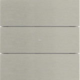 Berker 75163593 Tastsensor 3fach Komfort B.IQ Edelstahl Rostfrei
