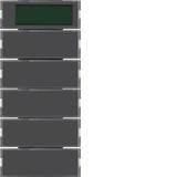 Berker 75665785 Tastsensor 5fach mit RTR. Display B.3/B.7