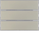 Berker 80163773 Tastsensor 3fach Komfort mit Beschriftungsfeld KNX K.5 edelstahl matt. lackiert