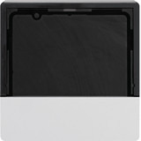 Berker 80960129 Abdeckung für KNX Temperaturregler und Raumcontroller Q.x polarweiß. samt