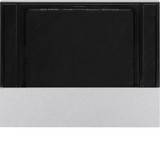 Berker 80960171 Abdeckung für KNX Temperaturregler und Raumcontroller K.5 alu matt. lackiert