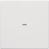 Berker 80960229 Abdeckung für Tastsensor-Modul 1fach mit Linse Q.x polarweiß. samt