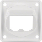 Berker 845582509 Tragplatte 2fach für BTR-/E-DAT Module. Integro Modul-Einsätze. polarw. gl.