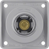 Berker 845712507 Power Steckdose 12 V. Integro Modul-Einsätze. grau glänzend