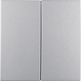 Berker 85142183 Taste 2fach S.1/B.3/B.7 alu. matt