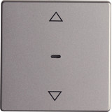 Berker 85241124 Jalousie-Taste Q.x alu samt. lackiert