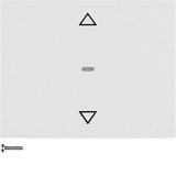 Berker 85241179 Jalousie-Taste K.1 polarweiß. glänzend