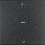 Berker 85241185 Jalousie-Taste S.1/B.3/B.7 anthrazit. matt