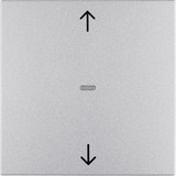 Berker 85245283 KNX-Funk Jalousie-Taste quicklink B.7 alu. matt