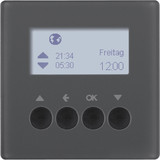 Berker 85741126 Jalousie-Schaltuhr Q.x anthrazit. samt