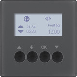 Berker 85745126 KNX-Funk Jalousie-Schaltuhr quicklink Q.x anthrazit. samt
