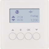 Berker 85745129 KNX-Funk Jalousie-Schaltuhr quicklink Q.x polarweiß. samt