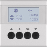 Berker 85745183 KNX-Funk Jalousie-Schaltuhr quicklink B.7 alu. matt