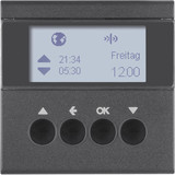 Berker 85745185 KNX-Funk Jalousie-Schaltuhr quicklink S.1/B.3/B.7 anthrazit. matt