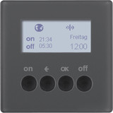 Berker 85745226 KNX-Funk Zeitschaltuhr quicklink Q.x anthrazit. samt