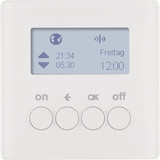 Berker 85745229 KNX-Funk Zeitschaltuhr quicklink Q.x polarweiß. samt