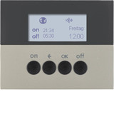 Berker 85745273 KNX-Funk Zeitschaltuhr quicklink K.5 edelstahl. lackiert