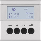 Berker 85745283 KNX-Funk Zeitschaltuhr quicklink B.7 alu. matt